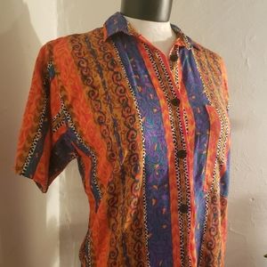 VTG 90s Button Up Tee